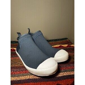 Bogs Kicker Chelsea Booties Blue Fabric Womens Sz 7